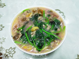 上汤苋菜的做法步骤：8