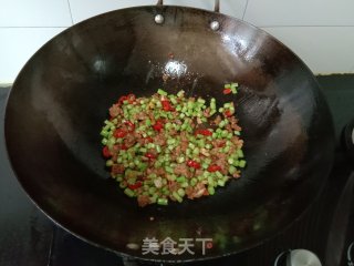 肉末豆角的做法步骤：5