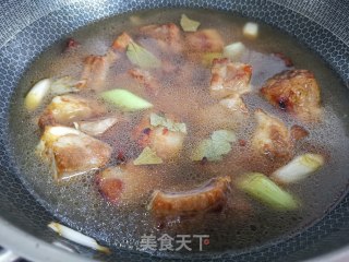 排骨炖豆角的做法步骤：6