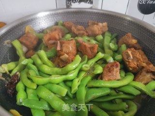 排骨炖豆角的做法步骤：8