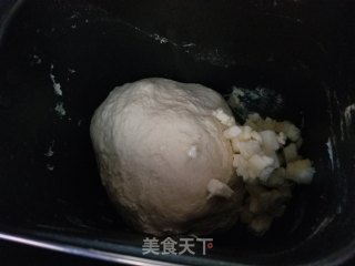 香葱肉松吐司的做法步骤：1