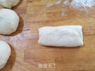 香葱肉松吐司的做法步骤：6