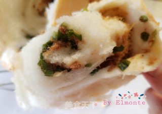 香葱肉松吐司的做法步骤：17