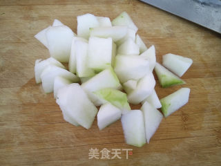 元蘑烧冬瓜的做法步骤：4