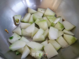 元蘑烧冬瓜的做法步骤：5