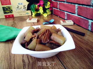 元蘑烧冬瓜的做法步骤：10