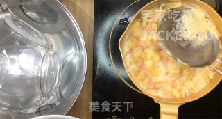 家常蜜桃酱，甜甜蜜蜜，清清爽爽，可以搭配喜欢的东西来吃哦。的做法步骤：8
