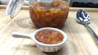 家常蜜桃酱，甜甜蜜蜜，清清爽爽，可以搭配喜欢的东西来吃哦。的做法步骤：12