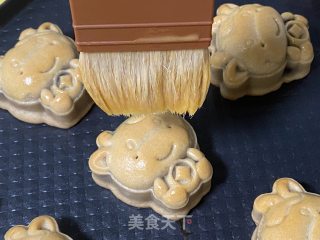 经典广式月饼，万能皮配方，馅料随意换！的做法步骤：11