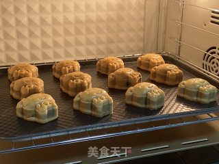 经典广式月饼，万能皮配方，馅料随意换！的做法步骤：12