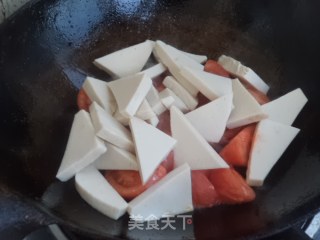 番茄千页豆腐的做法步骤：5