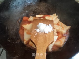 番茄千页豆腐的做法步骤：6