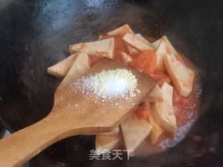 番茄千页豆腐的做法步骤：7