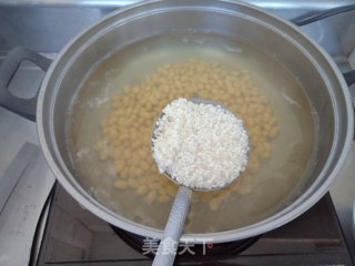 海带豆香粥的做法步骤：5