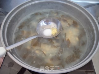 海带豆香粥的做法步骤：8