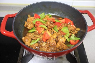 台式三杯鸡的做法步骤：9