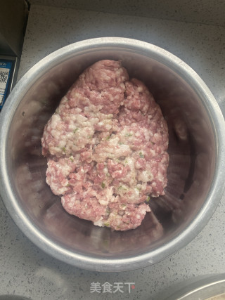黄瓜猪肉虾皮饺的做法步骤：3
