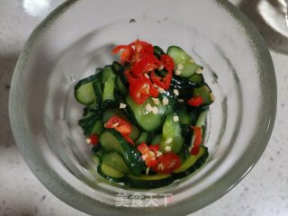 一夜渍黄瓜的做法步骤：5