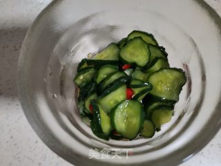 一夜渍黄瓜的做法步骤：8