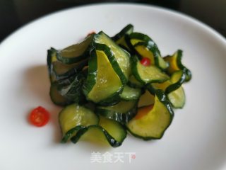 一夜渍黄瓜的做法步骤：10