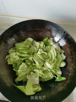 尖椒炒圆白菜的做法步骤：4