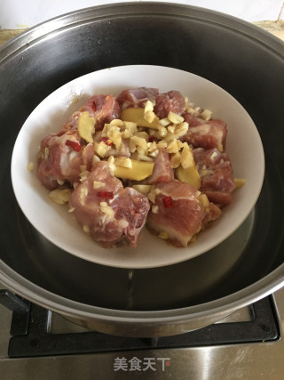 清蒸排骨的做法步骤：7