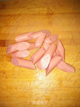 白菜火腿豆腐煲的做法步骤：4