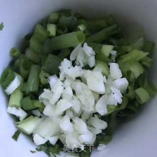 鸡蛋火腿炒土豆粉的做法步骤：4