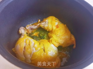 盐焗鸡腿的做法步骤：8