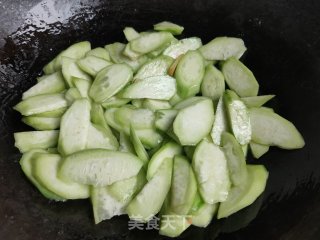 清炒丝瓜的做法步骤：5