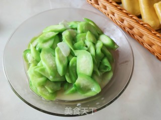 清炒丝瓜的做法步骤：9