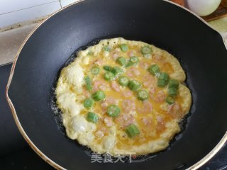 秋葵虾仁滑蛋的做法步骤：8
