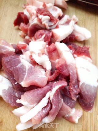 腌竹笋烧肉的做法步骤：7