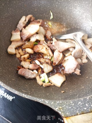腌竹笋烧肉的做法步骤：15