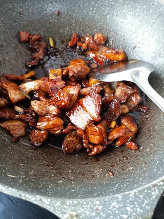 腌竹笋烧肉的做法步骤：17