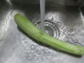 淡菜夜开花面疙瘩的做法步骤：4