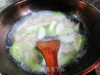 淡菜夜开花面疙瘩的做法步骤：9