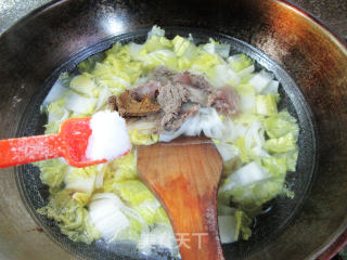 牛肉娃娃菜河粉的做法步骤：7