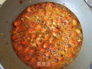 小米椒芹菜炒虾尾的做法步骤：12