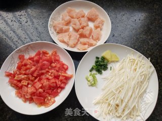 番茄虾滑汤的做法步骤：5