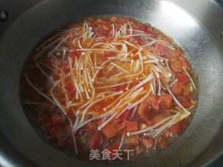 番茄虾滑汤的做法步骤：11