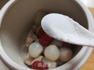 荔枝排骨汤的做法步骤：5