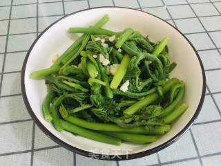 清炒南瓜尖的做法步骤：8