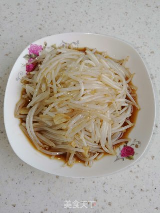 糖醋豆芽菜的做法步骤：4