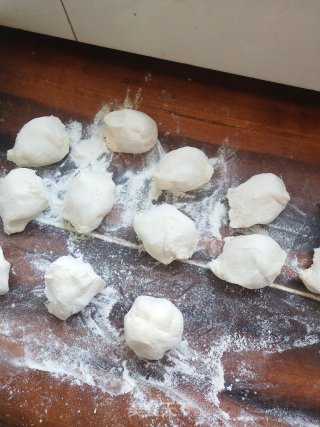 西葫芦鸡蛋蒸饺的做法步骤：8