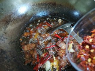 麻辣肉的做法步骤：12