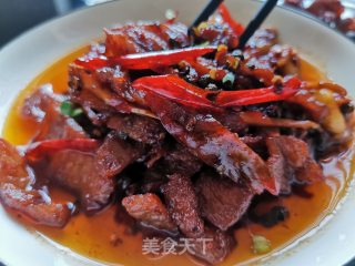 麻辣肉的做法步骤：16