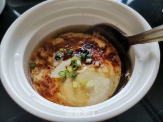 肉饼蒸蛋的做法步骤：8