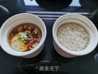 肉饼蒸蛋的做法步骤：10