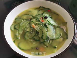 水煮黄瓜的做法步骤：8